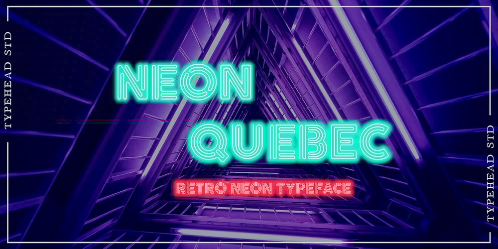 Neon Quebec font