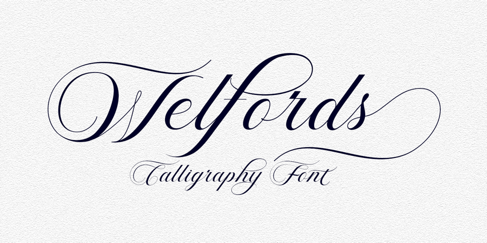 Welfords font
