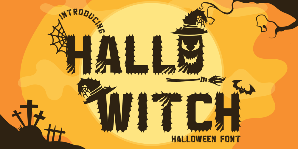 Hallo Witch font