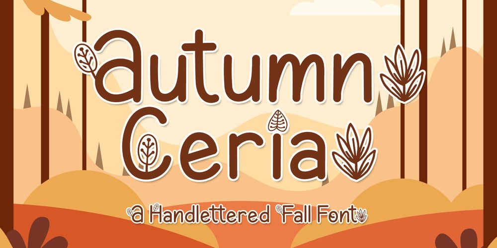 Autumn Ceria font