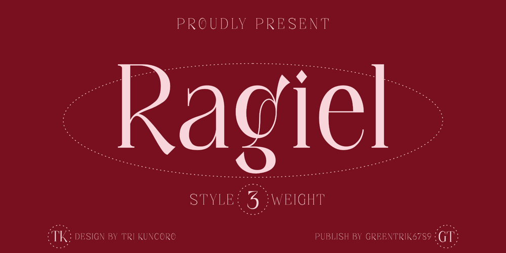 Ragiel font