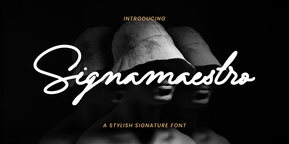 Signamaestro font