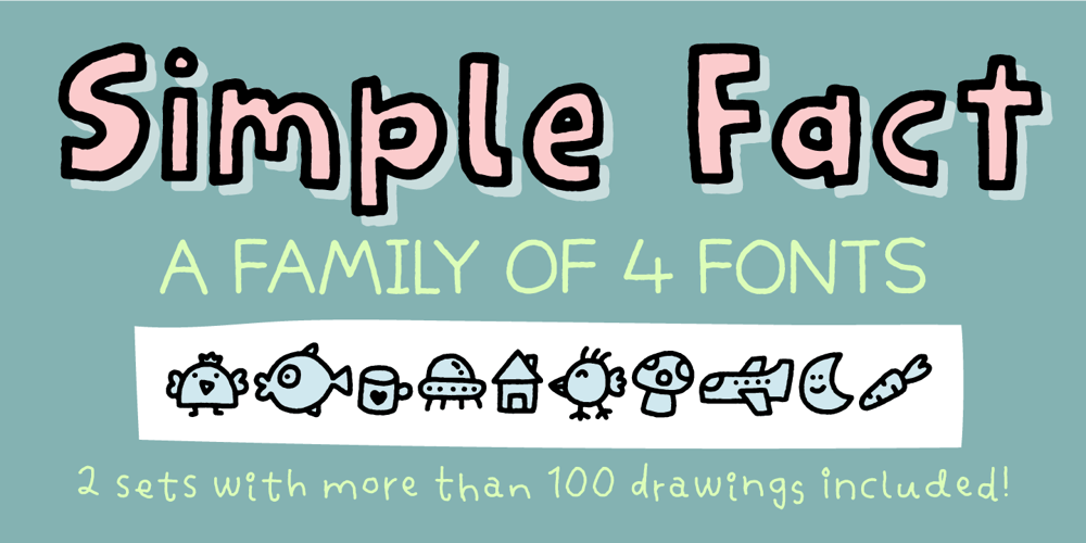 Simple Fact font