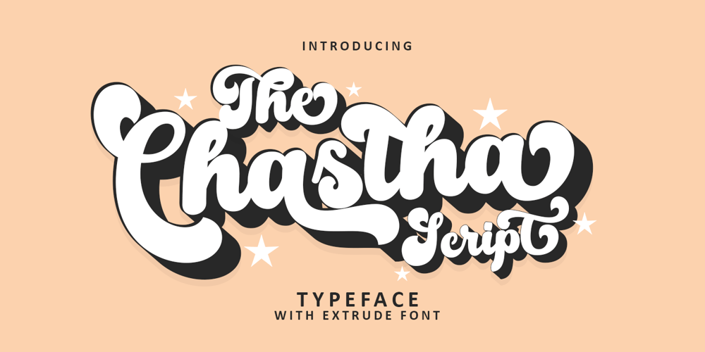The Chastha Script font