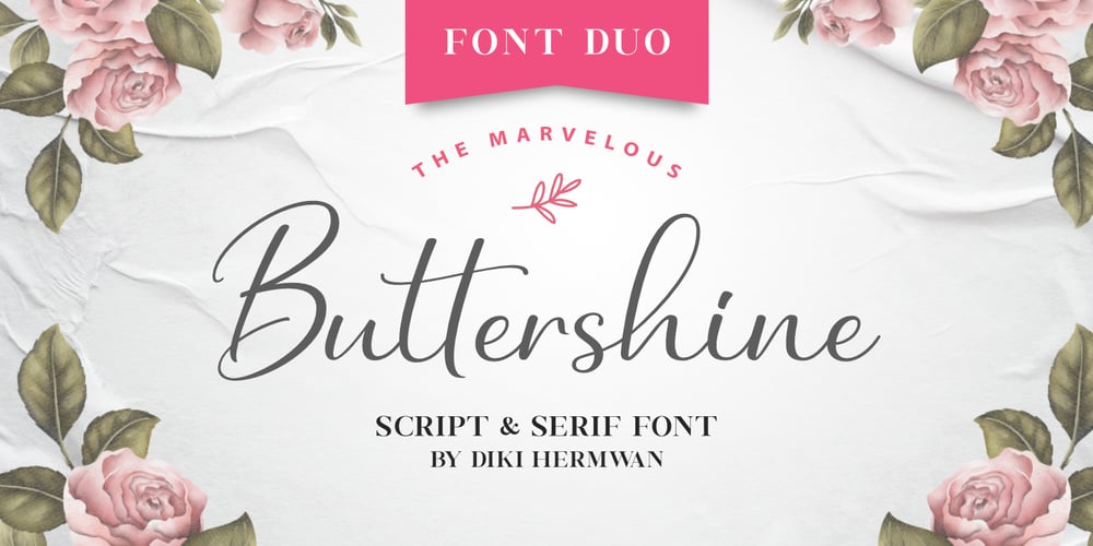 Buttershine Serif font