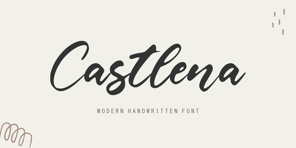 Castlena font
