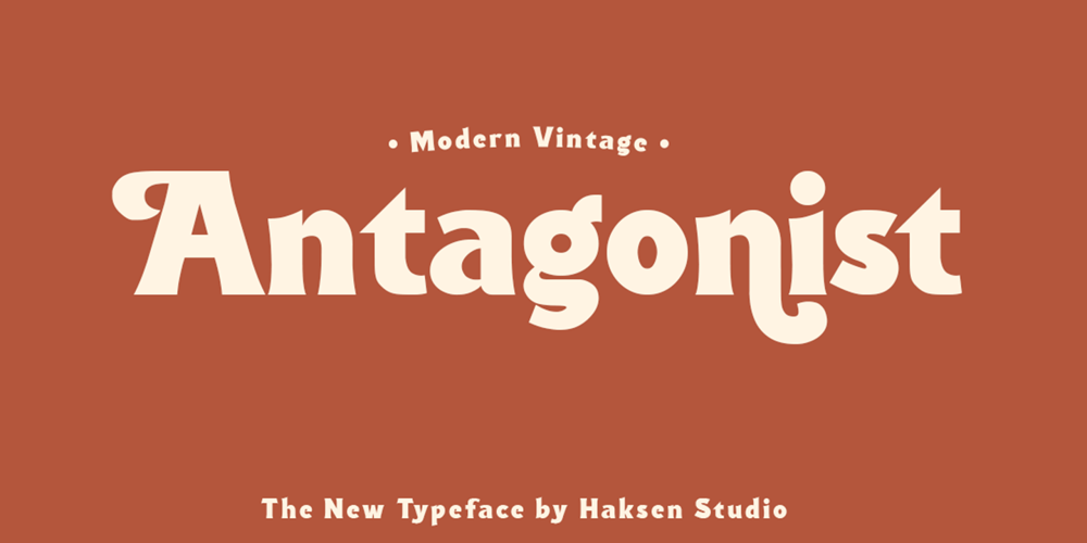 Antagonist font