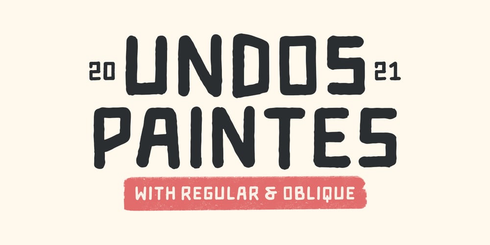 Undos Paintes font