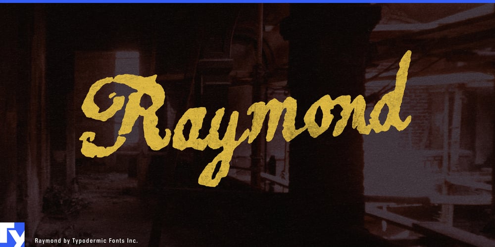 Raymond font