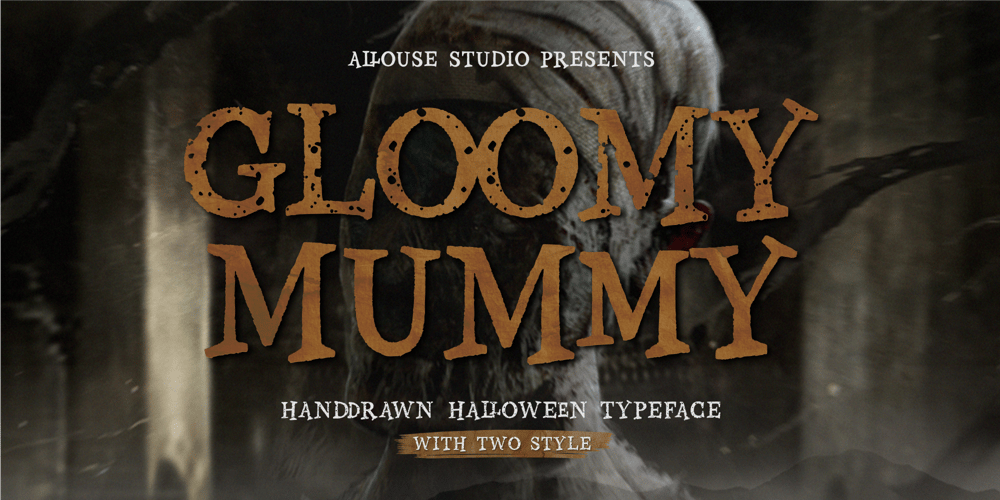 Gloomy Mummy font