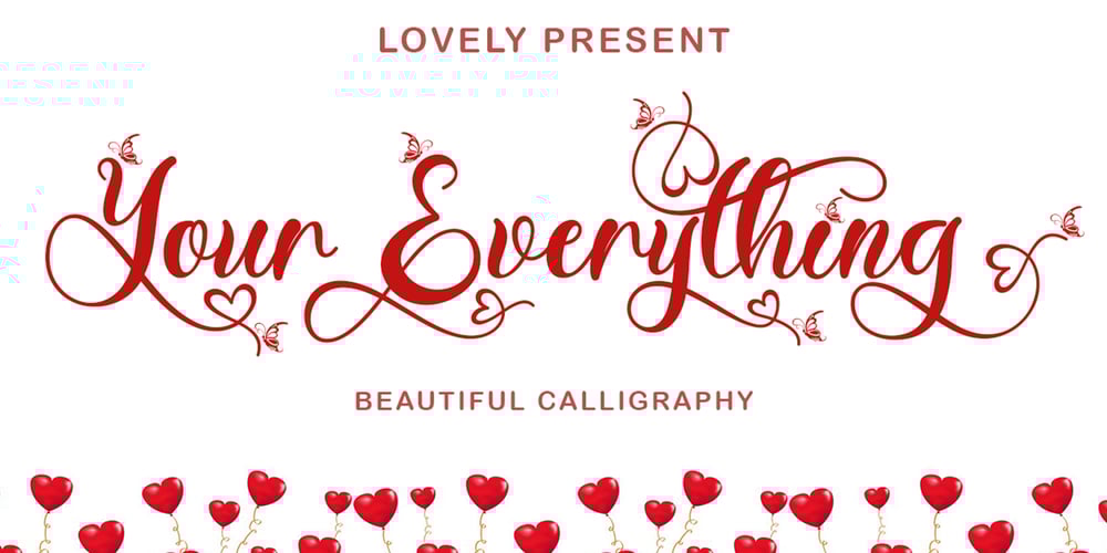 Your Everything font