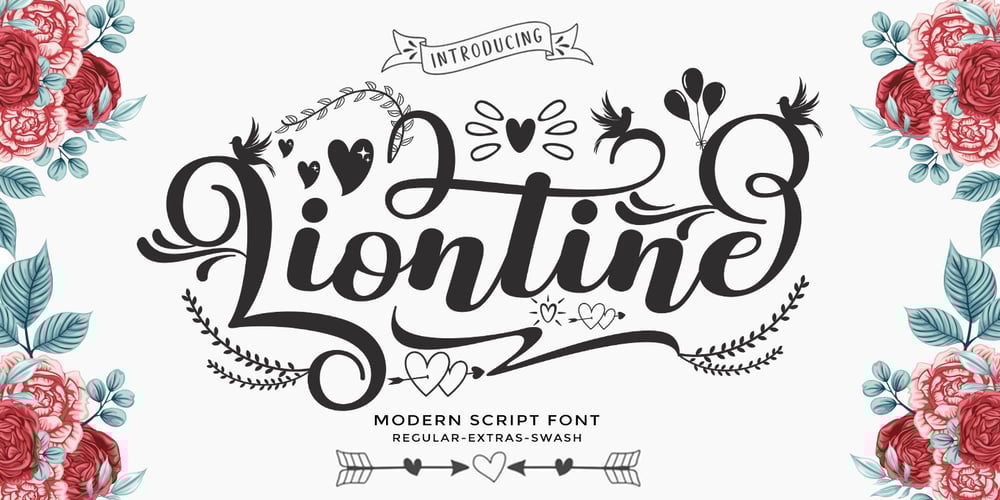 Liontine Script font