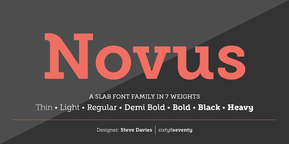 Novus font