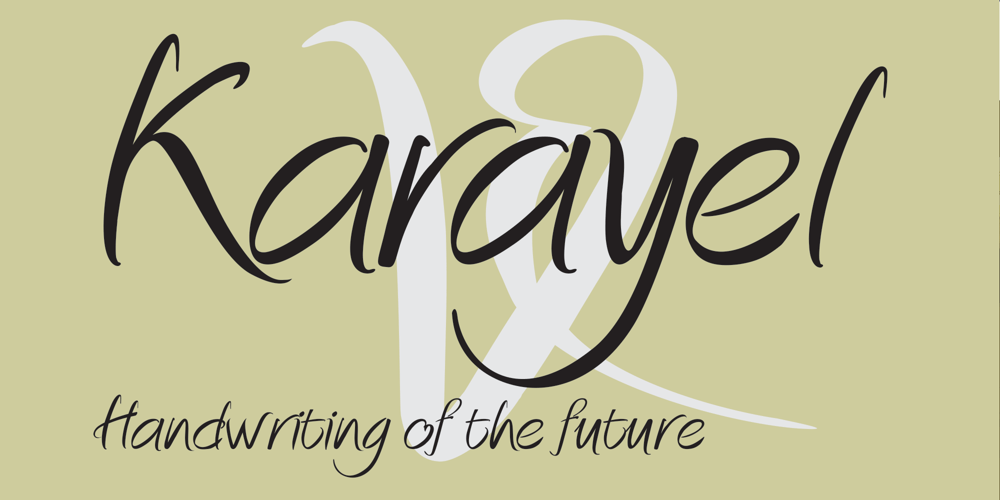 Karayel Handwritten font