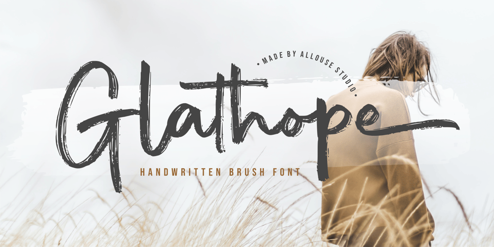 Glathope font