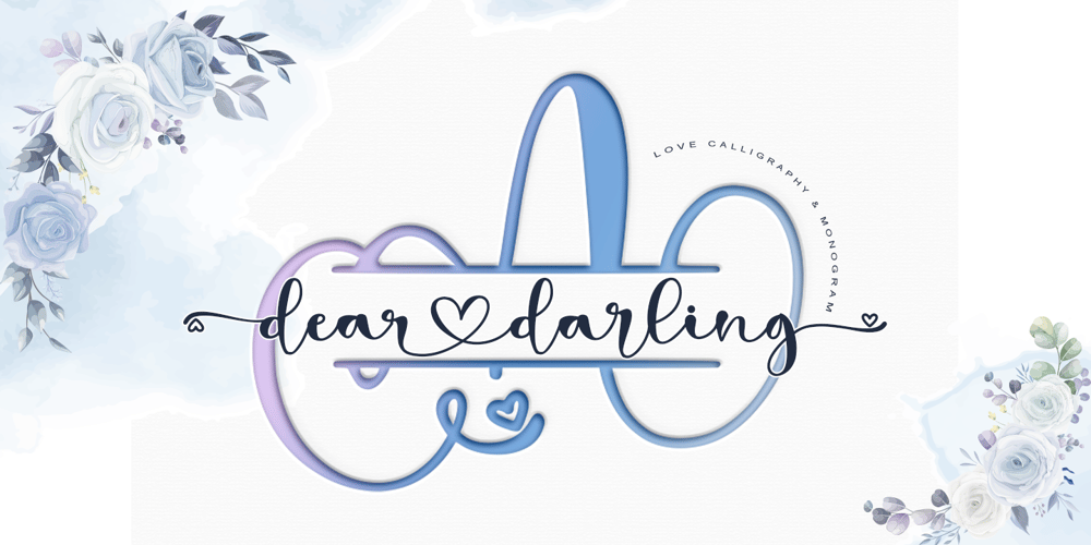 Dear Darling font