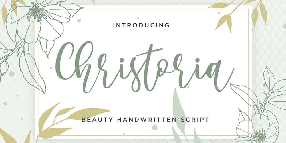 Christoria font
