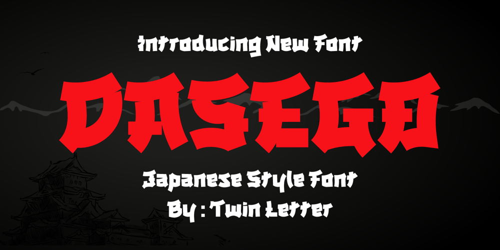 DASEGO font