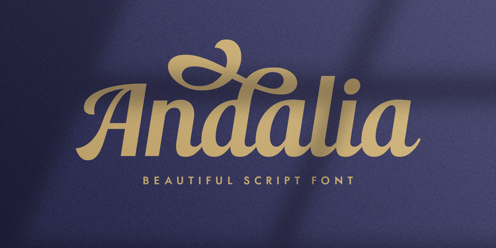 Andalia font