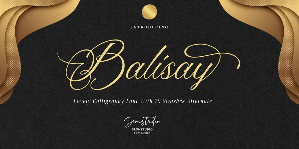 Balisay font