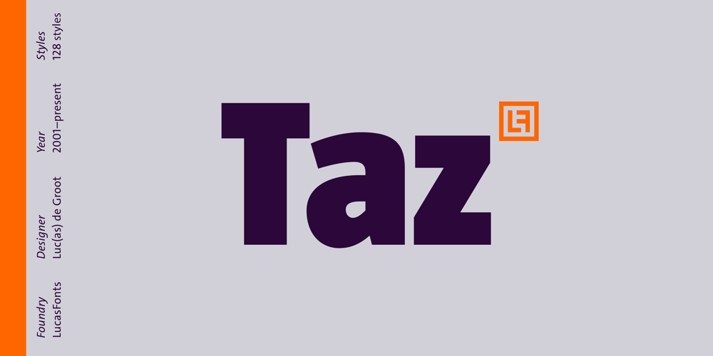 Taz font