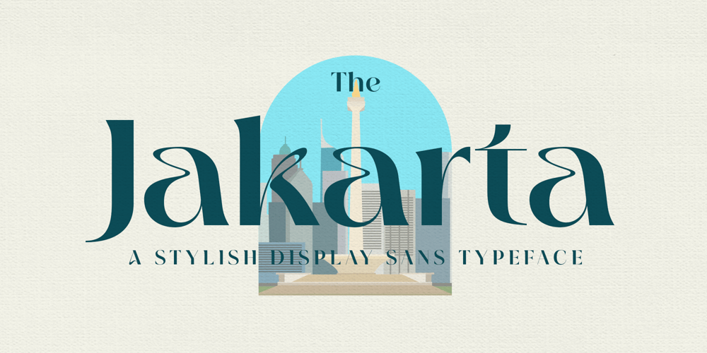 The Jakarta font