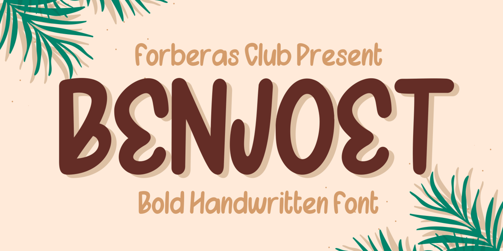 Benjoet font