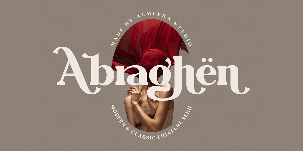 Abraghen font