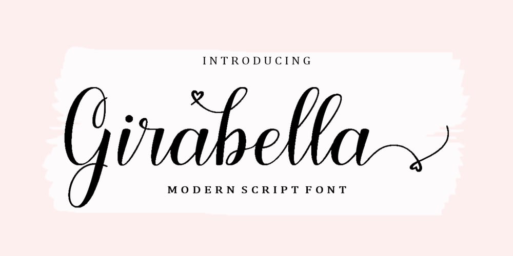 Girabella font