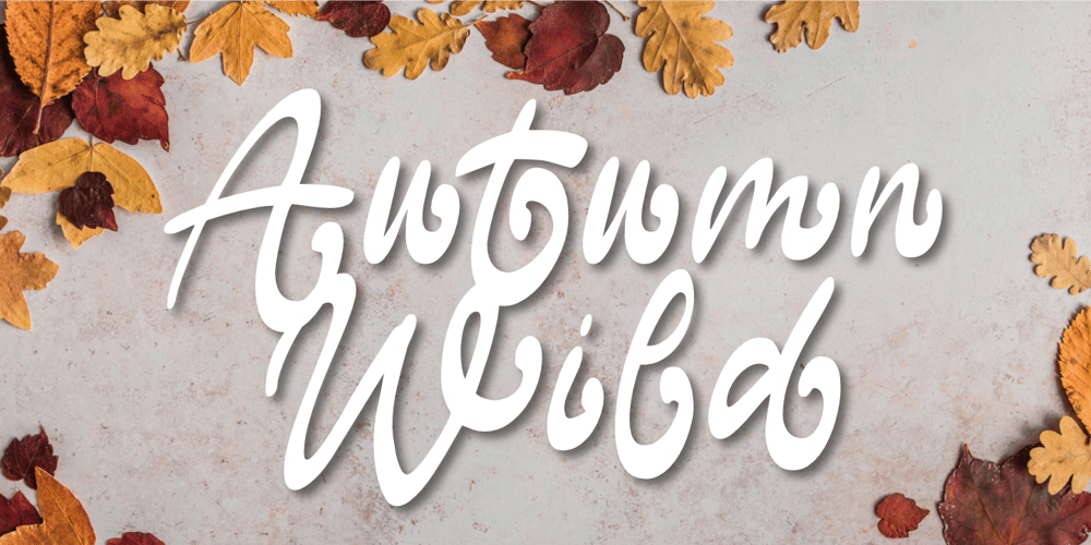 Wild Autumn font