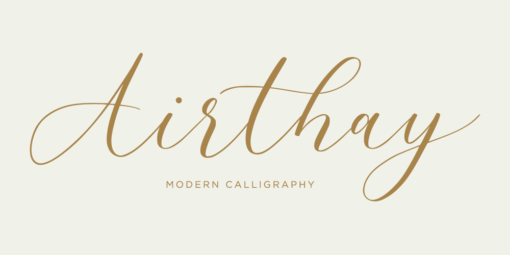 Airthay font