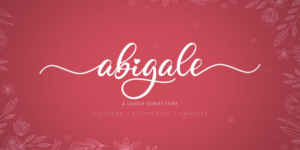 Abigale font