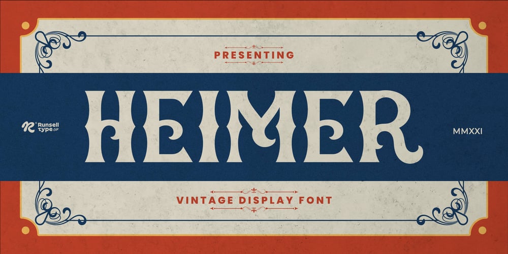 Heimer font
