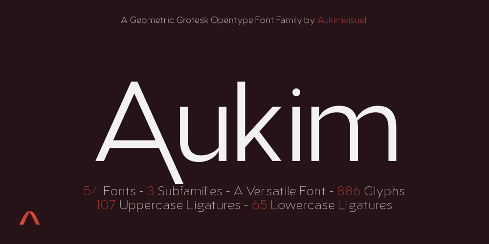 Aukim font