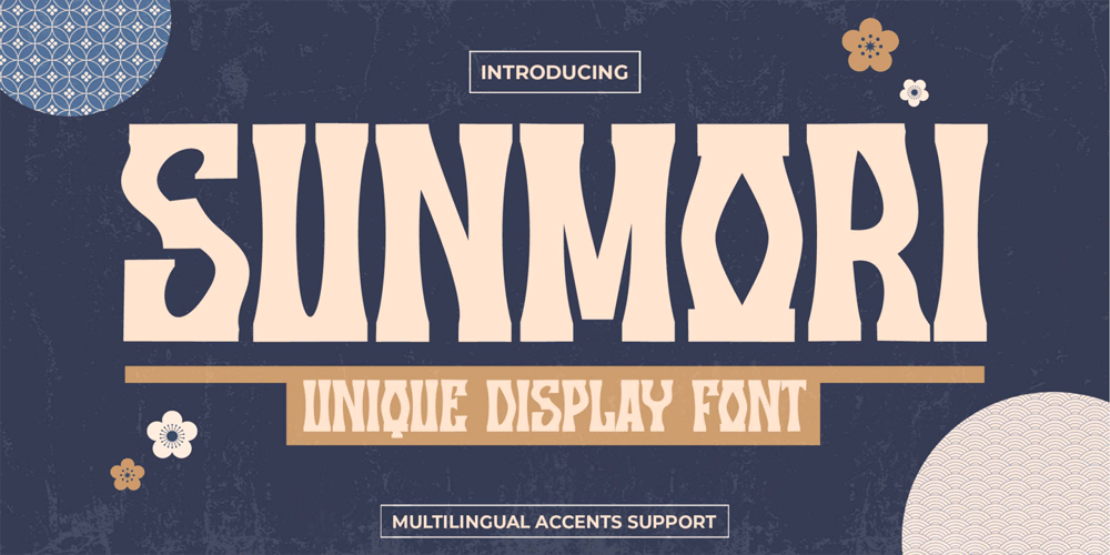 Sunmori font