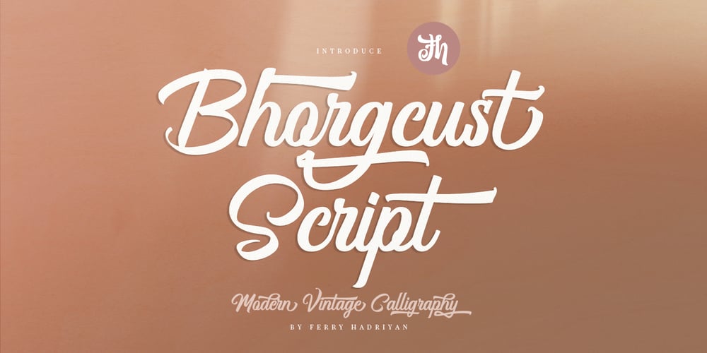 Bhorgcust font