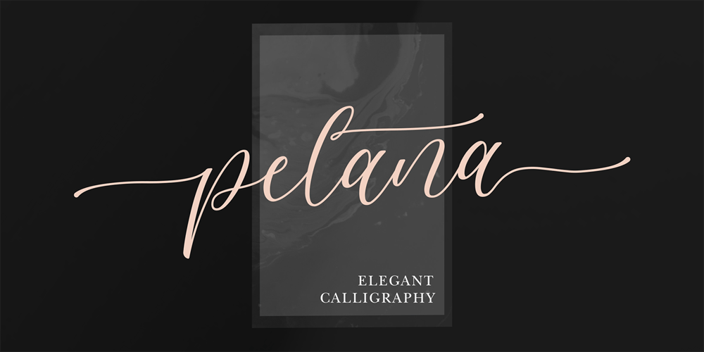 Pelana font