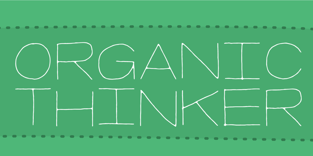 Organic Thinker font