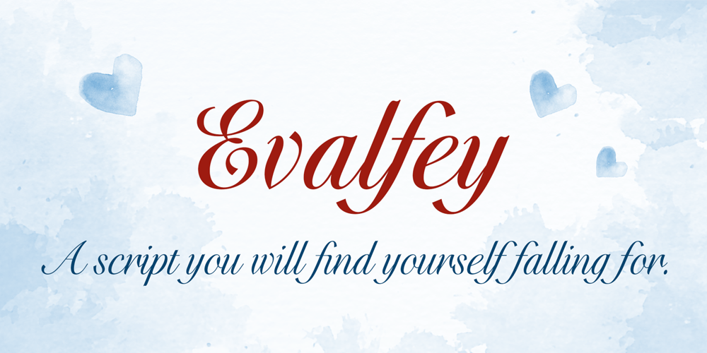 Evalfey font