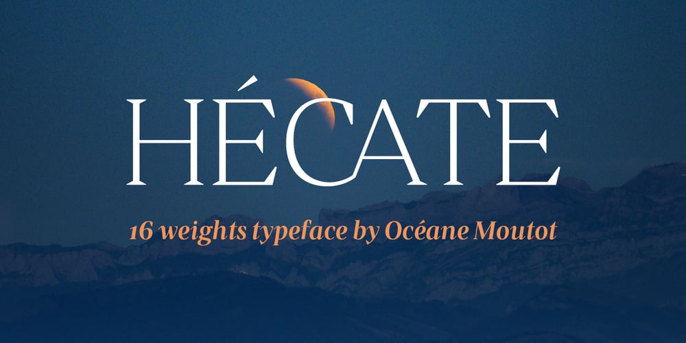 Hecate font
