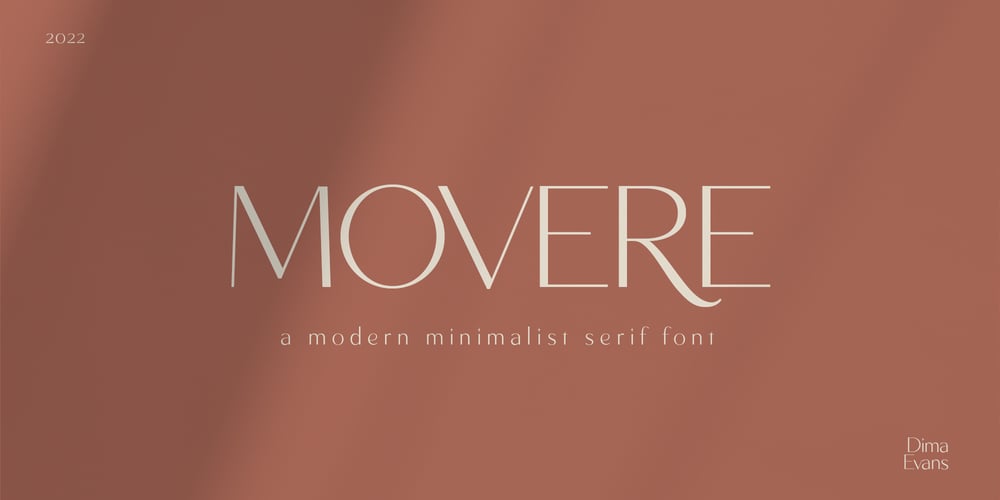 Movere font