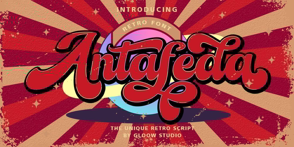 Antafeda font
