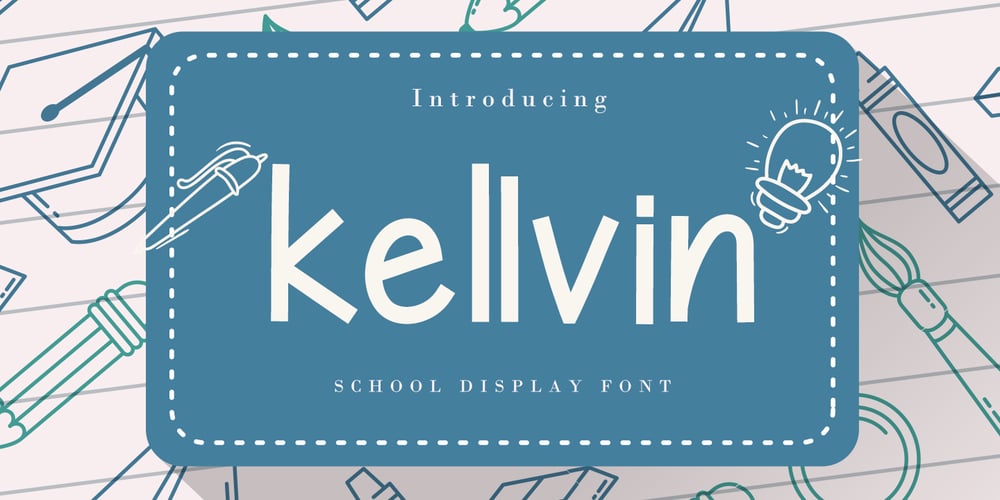 Kellvin font