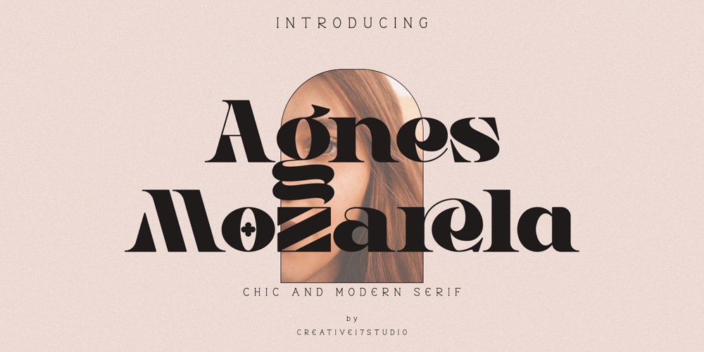 Agnes Mozarela font