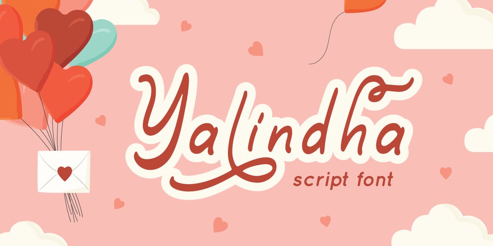 Yalindha font