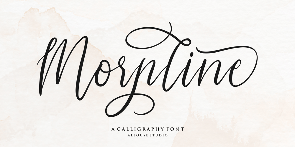 Morpline font