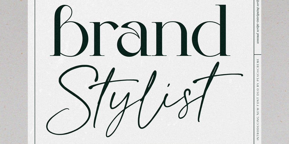 Brand Stylist font