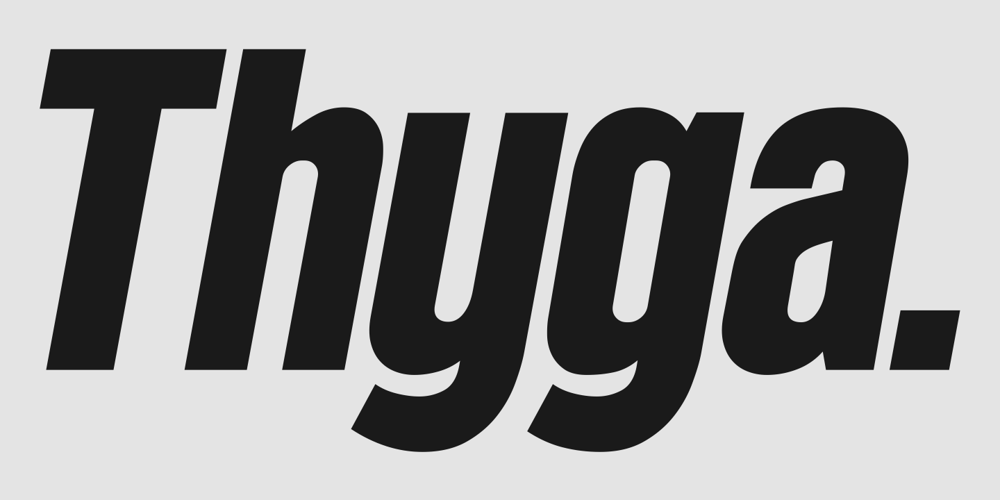 Thyga font