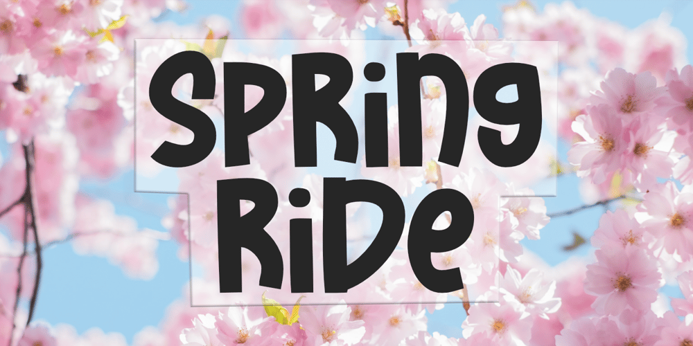 Spring Ride font