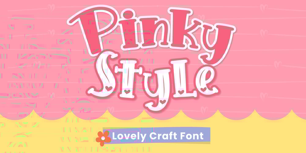 Pinky Style font
